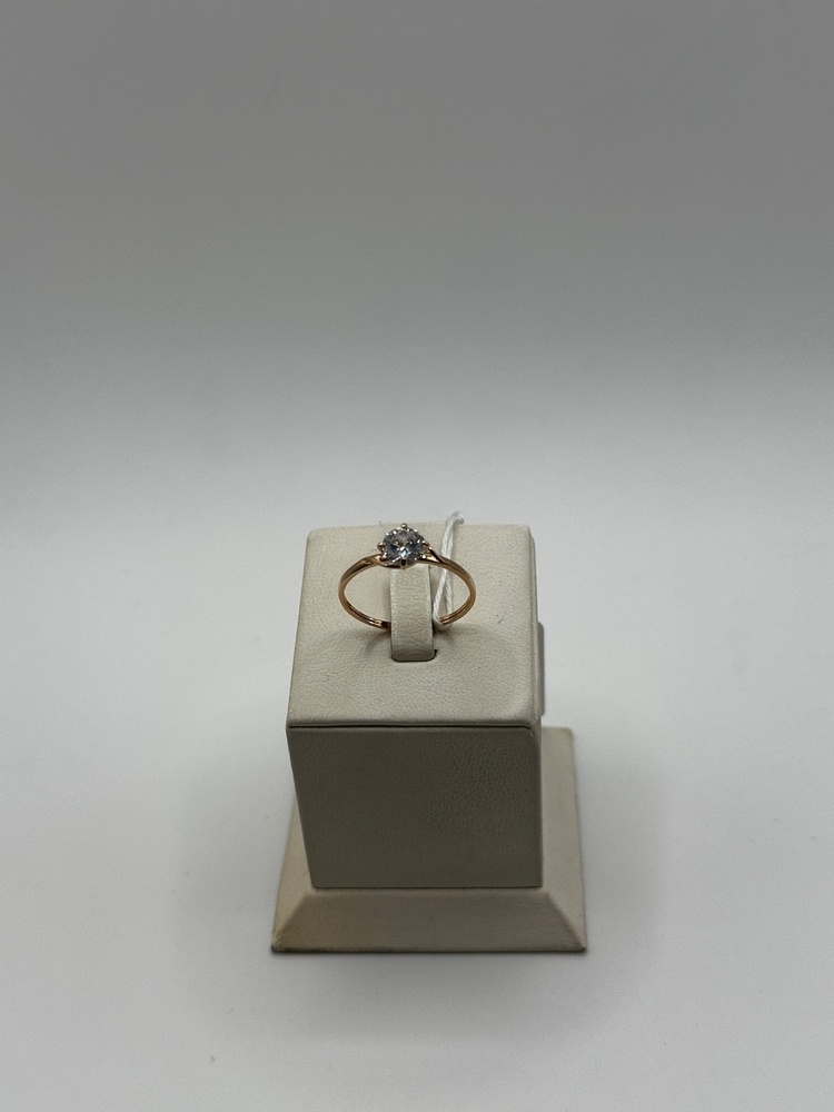 КОЛКМ585 КОЛЬЦО С КАМНЕМ (Au 585)