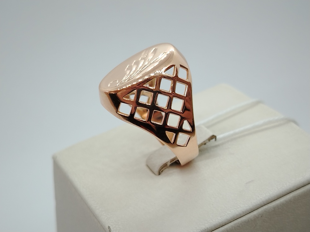 КОЛБКМ583 КОЛЬЦО БЕЗ КАМНЯ (Au 583)