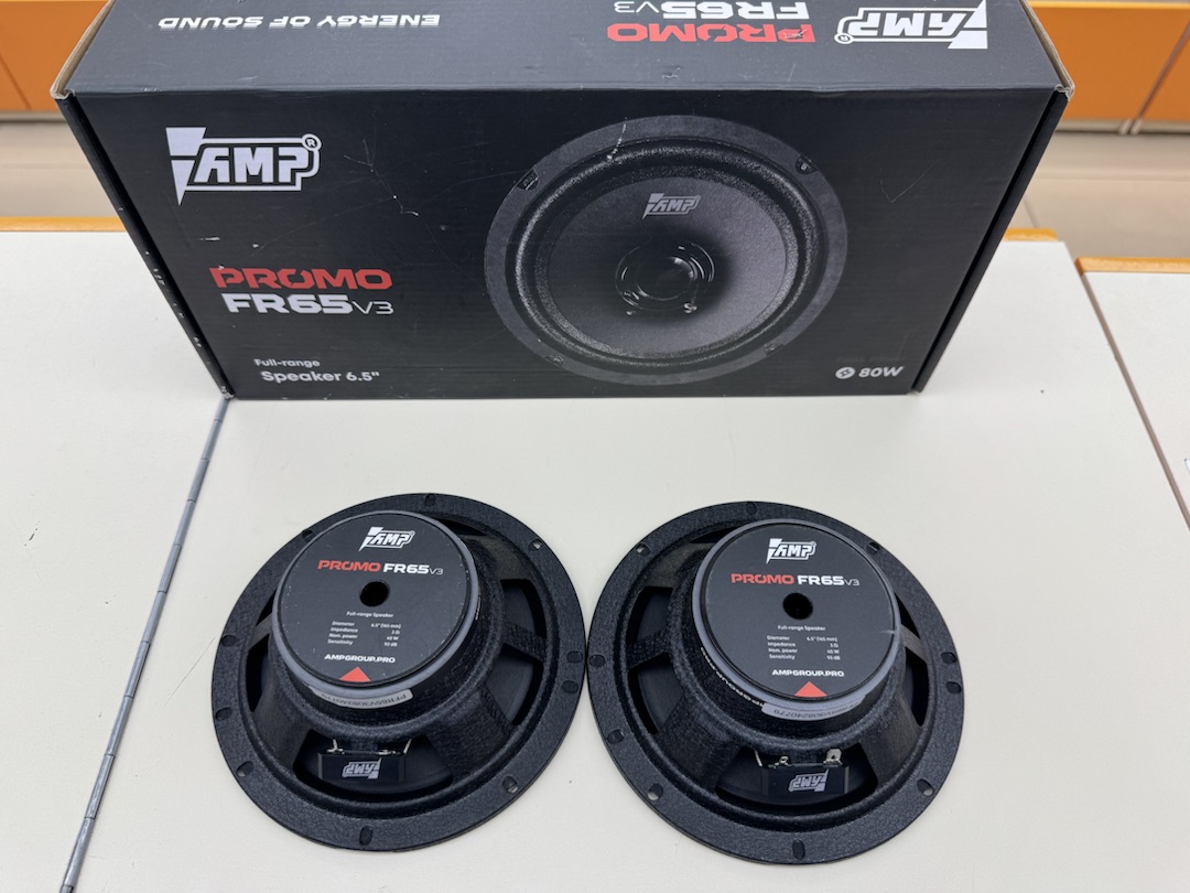 Автоакустика передняя AMP PROMO FR65 v3