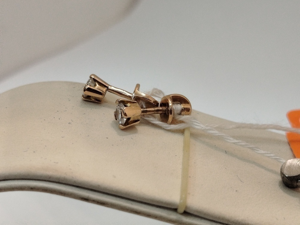 СЕРЬГИ ПУСЕТЫ (Au 585)