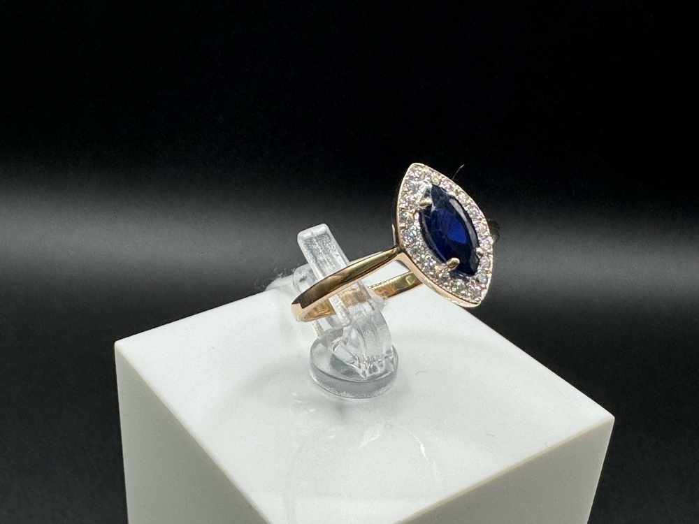 КОЛКМИ585 КОЛЬЦО С КАМНЯМИ (Au 585)