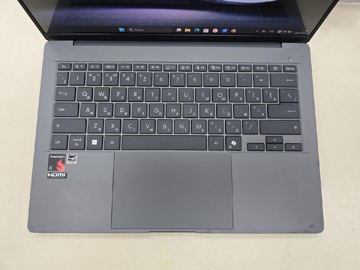 Ноутбук ASUS Zenbook A14 UX3407Q; Snapdragon X-X126100, Qualcomm Adreon X1-45, 16 Гб, 512 GB, Нет