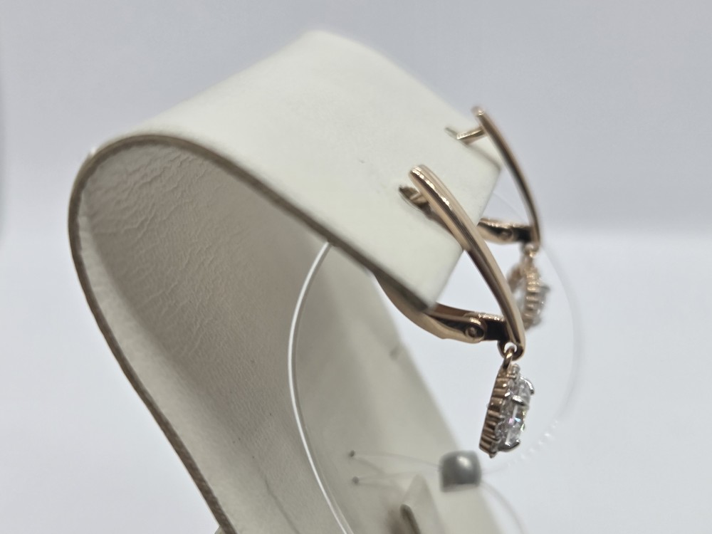 СЕРЬГИ С КАМНЯМИ (Au 585)