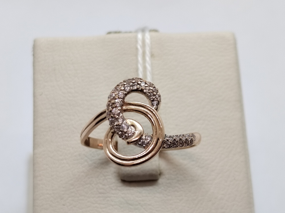 КОЛКМИ585 КОЛЬЦО С КАМНЯМИ (Au 585) КОЛКМИ585 КОЛЬЦО С КАМНЯМИ (Au 585)