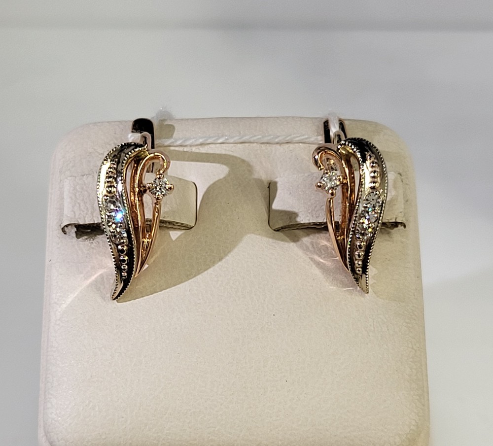 СЕРЬГИ БРИЛЛИАНТ (Au 585)