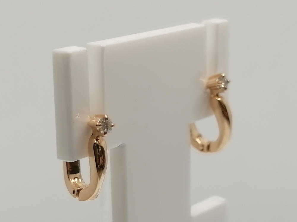 СЕРЬГИ БРИЛЛИАНТ (Au 585)