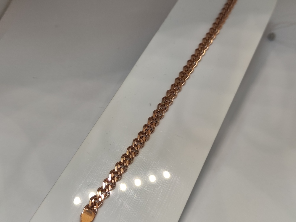 БРАСЛЕТ ПУСТОТЕЛЫЙ Нона (Au 585)