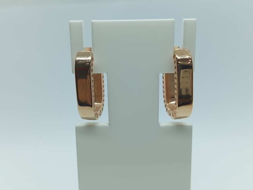 СЕРЬГИ БЕЗ КАМНЯ (Au 375)