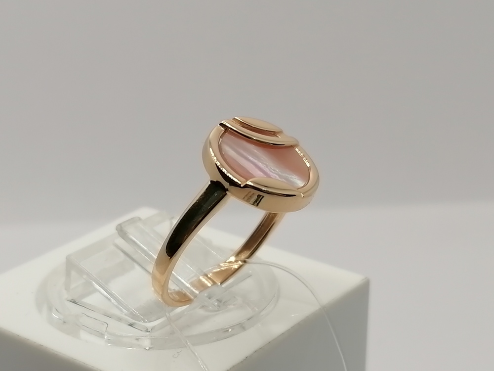 КОЛЬЦО ПЕРЛАМУТР (Au 585)