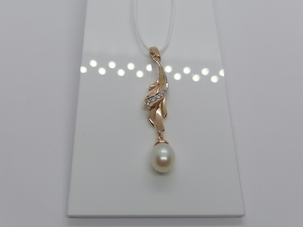 ПОДВЕСКА С КАМНЯМИ (Au 585)