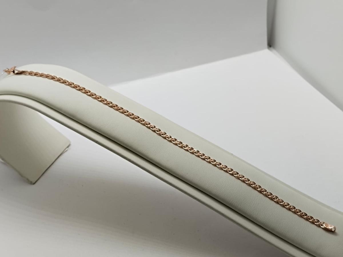 БРАСЛЕТ ПУСТОТЕЛЫЙ Нона (Au 585)