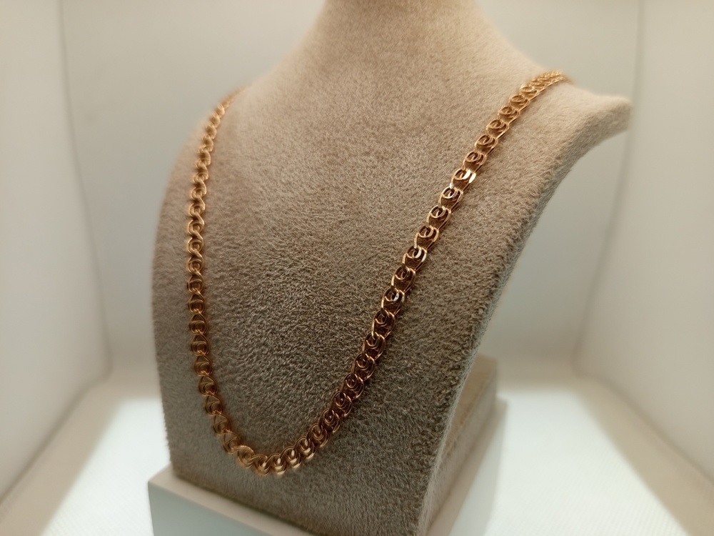 ЦЕПЬ ПУСТОТЕЛАЯ Лав (Au 585)