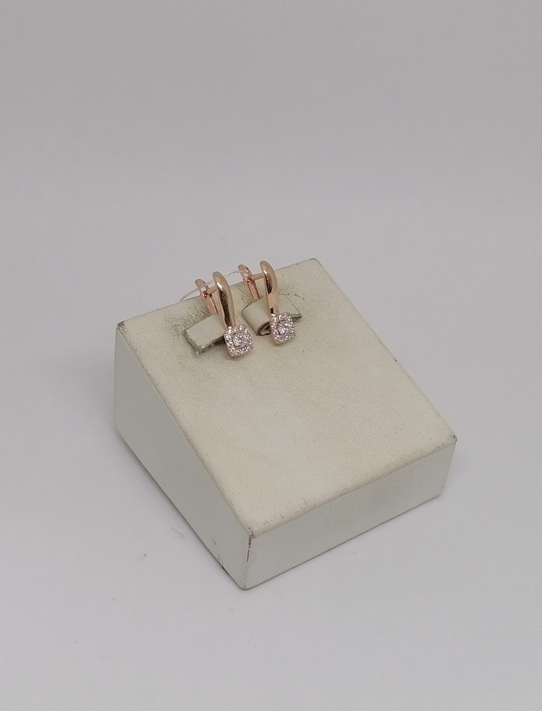 СЕРЬГИ С КАМНЯМИ (Au 585)