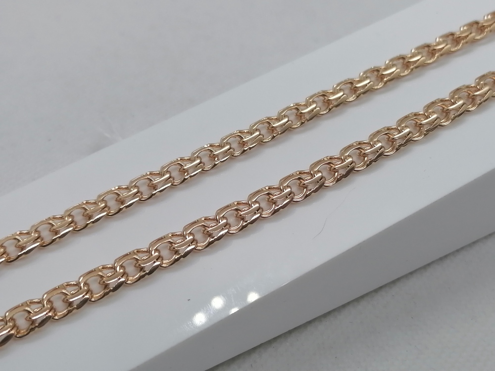 ЦЕПЬ ПОЛНОВЕСНАЯ Бисмарк (Au 585)