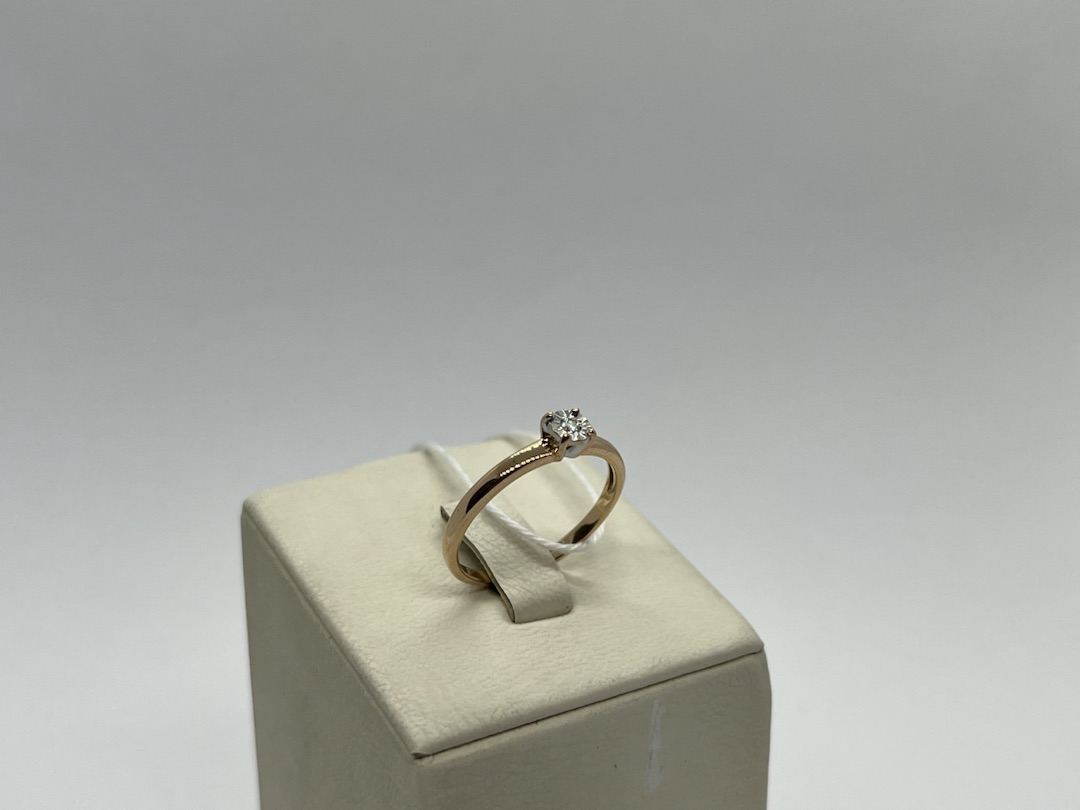 КОЛЬЦО БРИЛЛИАНТ Au 585