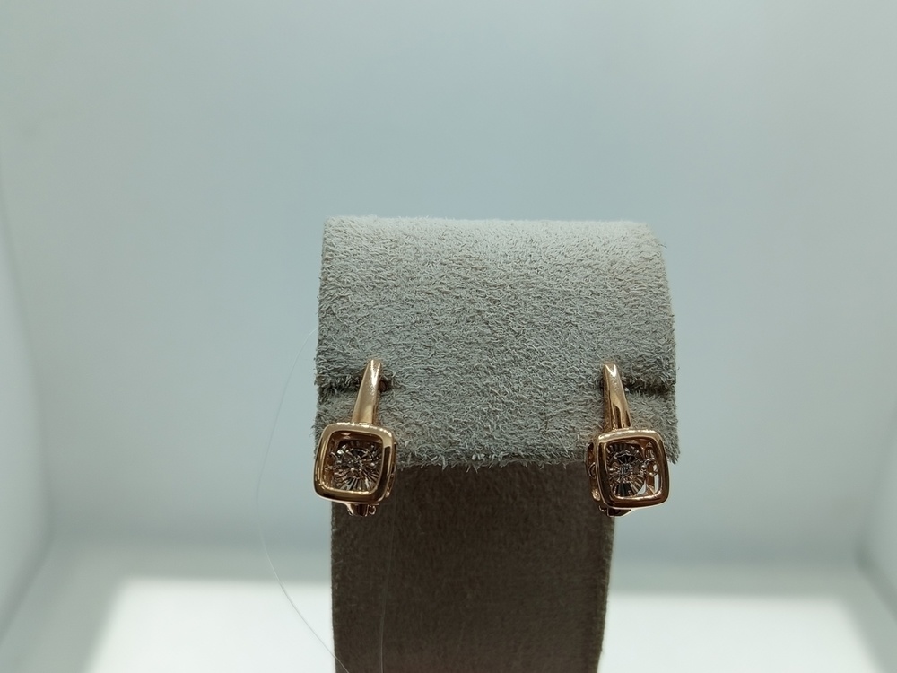 СЕРЬГИ БРИЛЛИАНТ (Au 585)