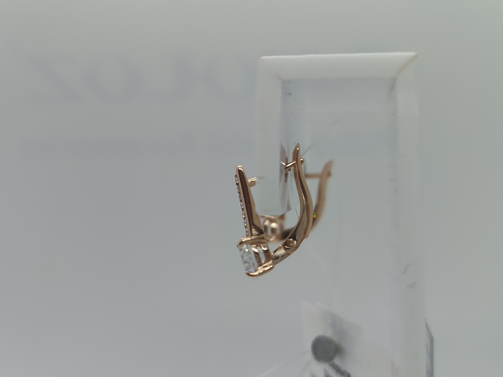 СЕРЬГИ С КАМНЯМИ (Au 585)