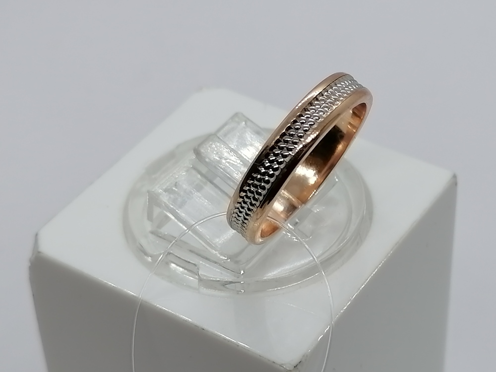 КОЛЬЦО ОБРУЧАЛЬНОЕ без камня (Au 585)