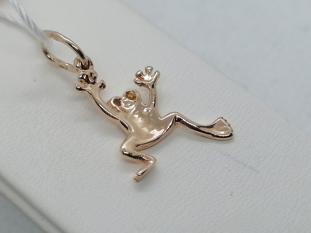 ПОДВЕСКА С КАМНЯМИ (Au 585)