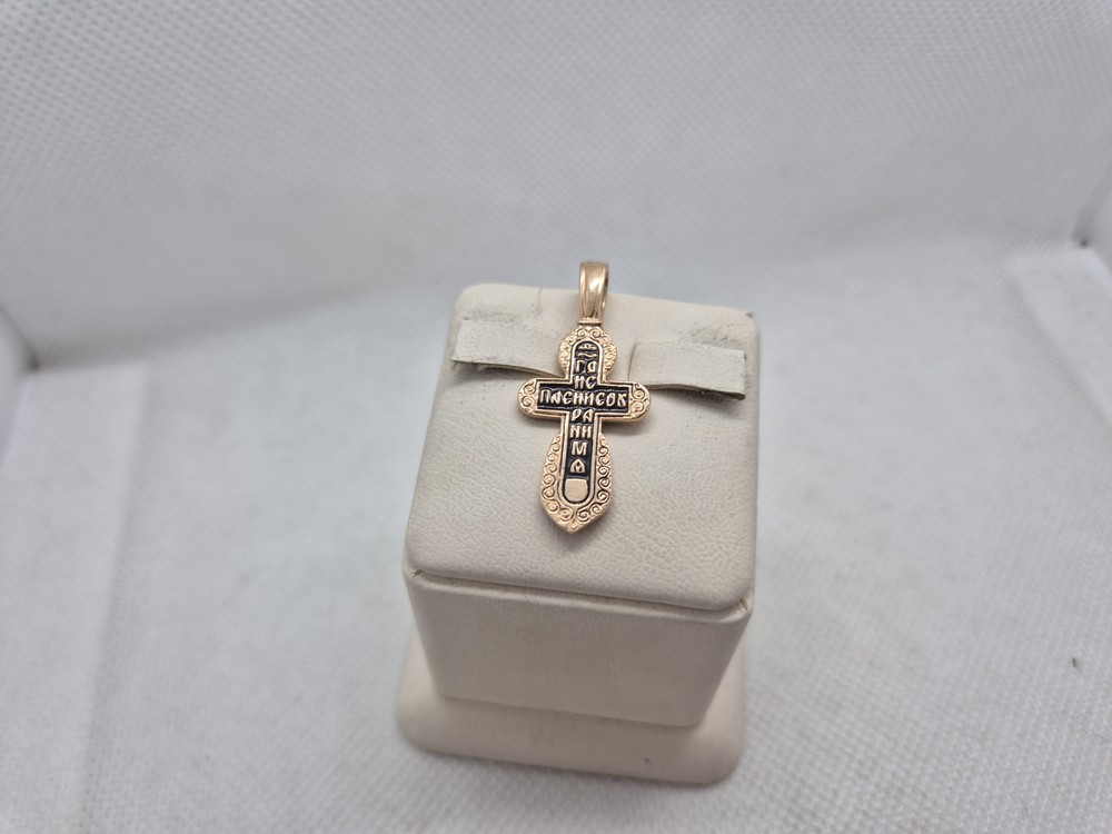 ПОДВЕСКА КРЕСТ (Au 585)