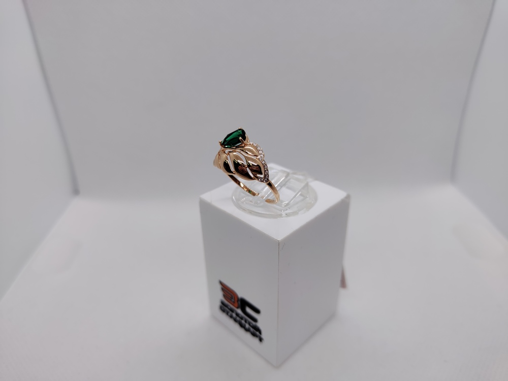 КОЛКМИ585 КОЛЬЦО С КАМНЯМИ (Au 585)