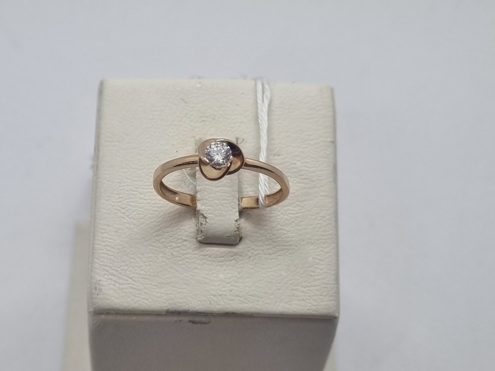 КОЛЬЦО С КАМНЕМ (Au 585)