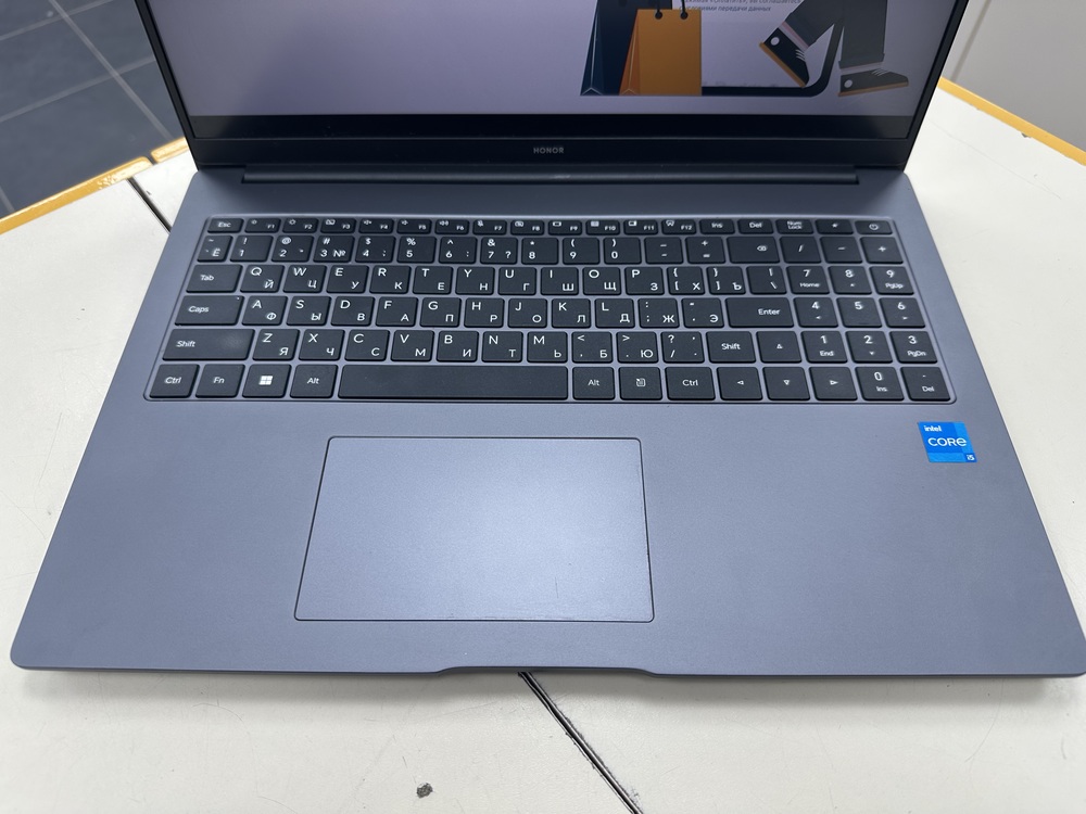 Ноутбук Honor; Core I5-12450H, Intel UHD Graphics, 8 Гб, 500 Гб, Нет