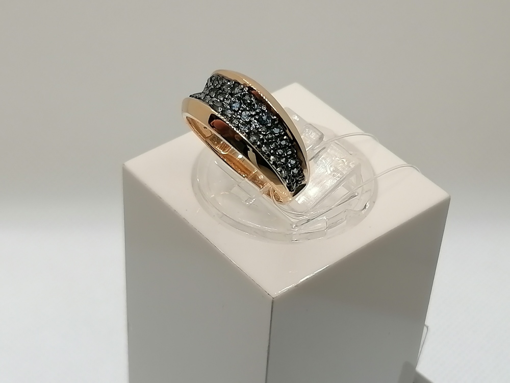 КОЛЬЦО ЛОНДОН-ТОПАЗ (Au 585)