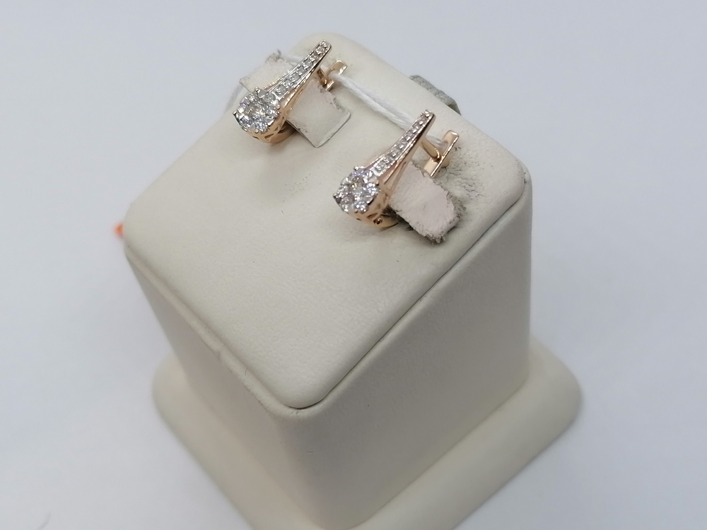 СЕРЬГИ БРИЛЛИАНТ (Au 585)