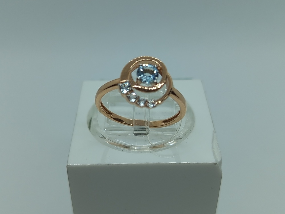 КОЛЬЦО ТОПАЗ (Au 585)