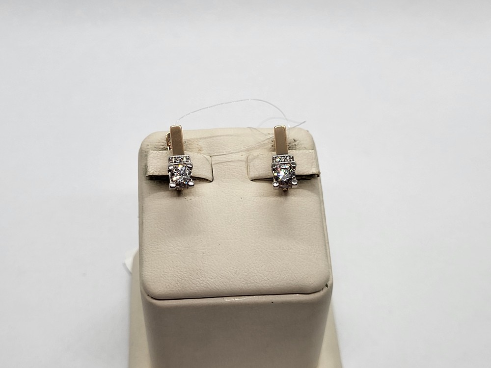 СЕРЬГИ С КАМНЯМИ (Au 585)