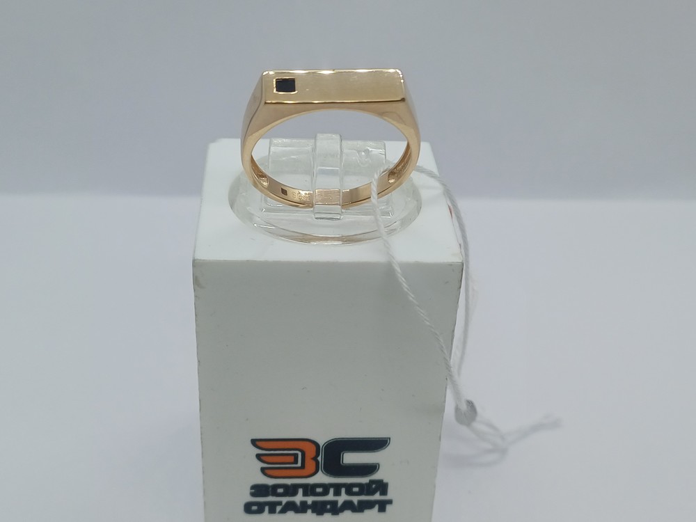 ПЕЧАТКА С КАМНЕМ (Au 585)