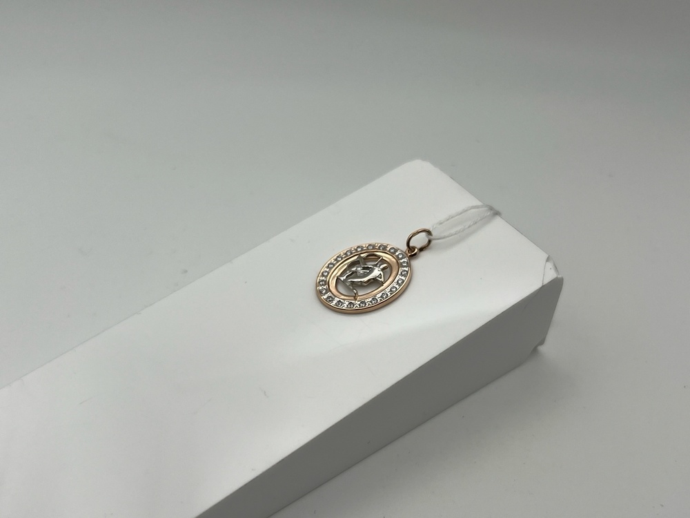 ПОДВЕСКА ЗНАК ЗОДИАКА СТРЕЛЕЦ Au 585