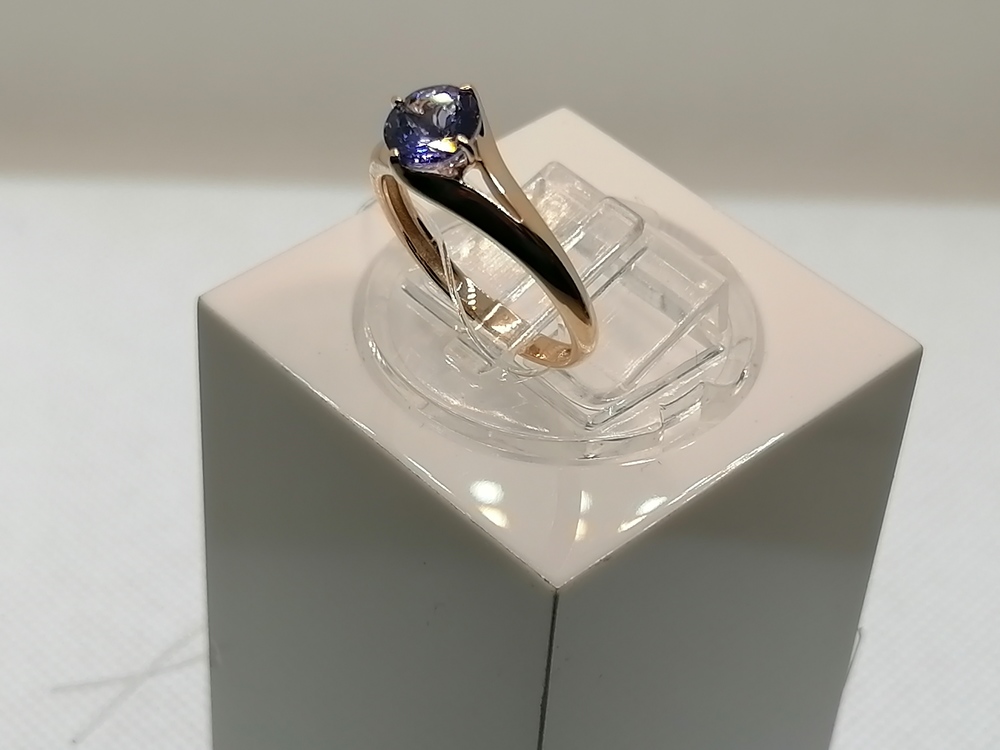 КОЛЬЦО ТАНЗАНИТ (Au 585)