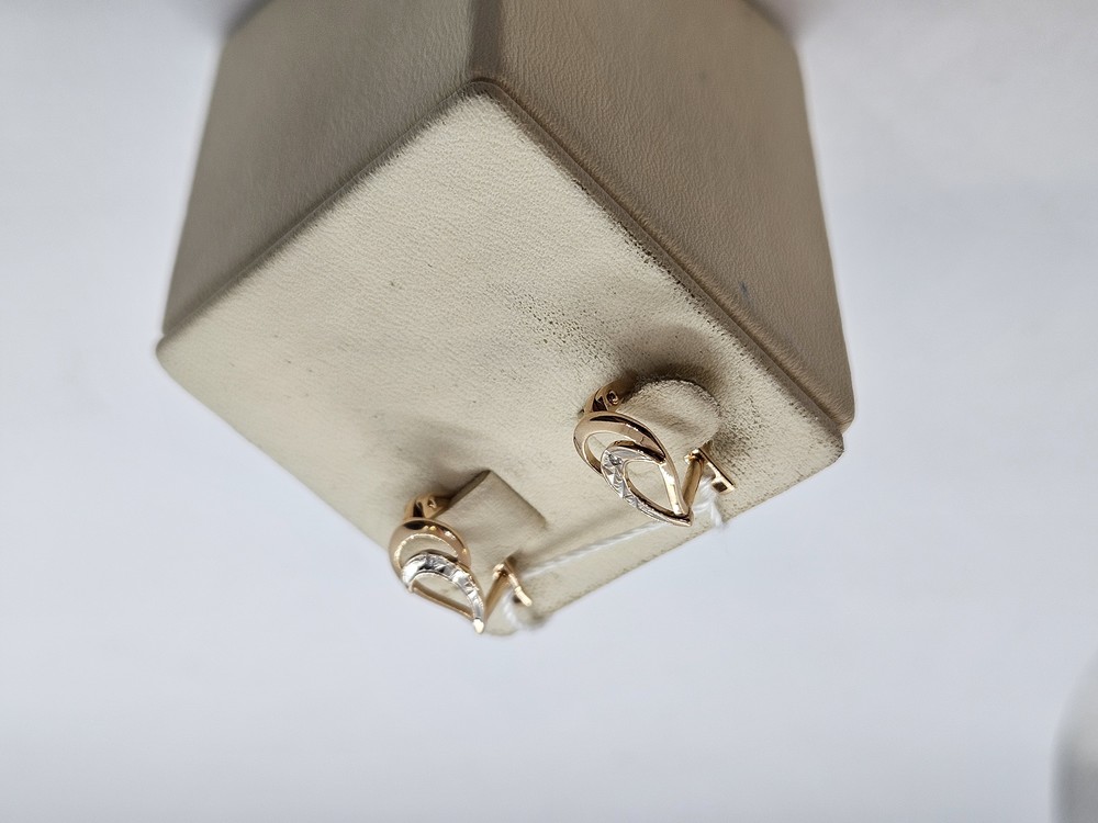 СЕРЬГИ С КАМНЕМ (Au 585)