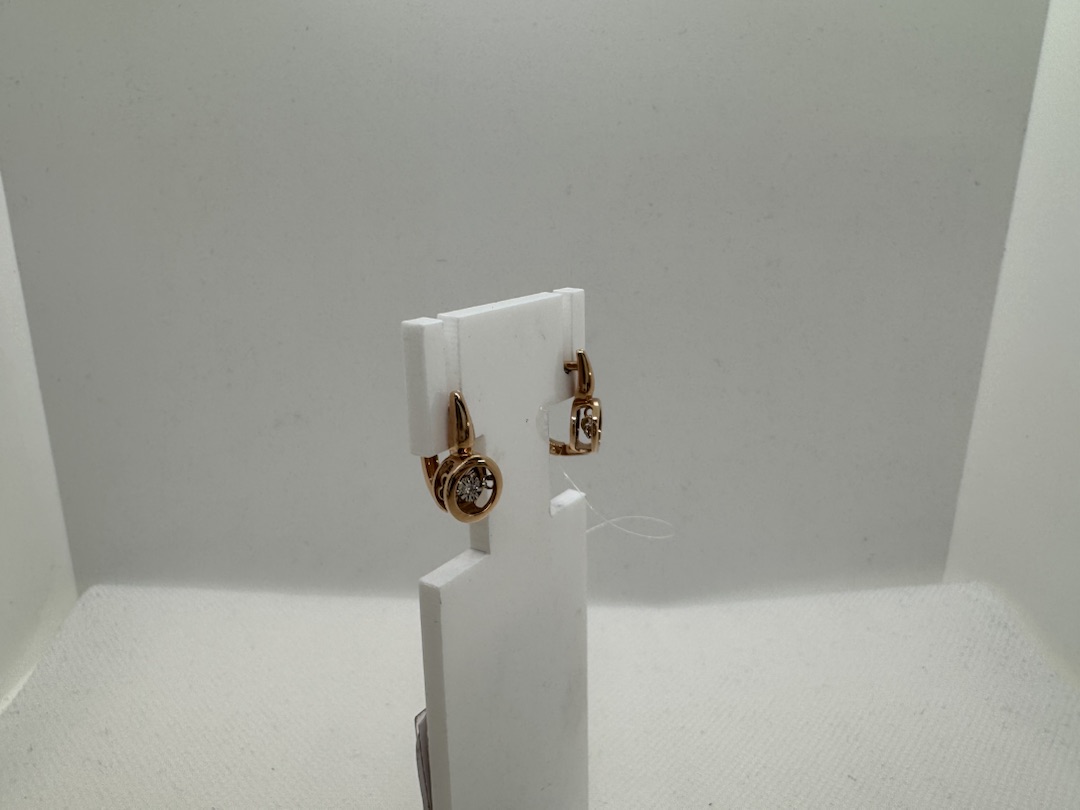 СЕРЬГИ БРИЛЛИАНТ (Au 585)