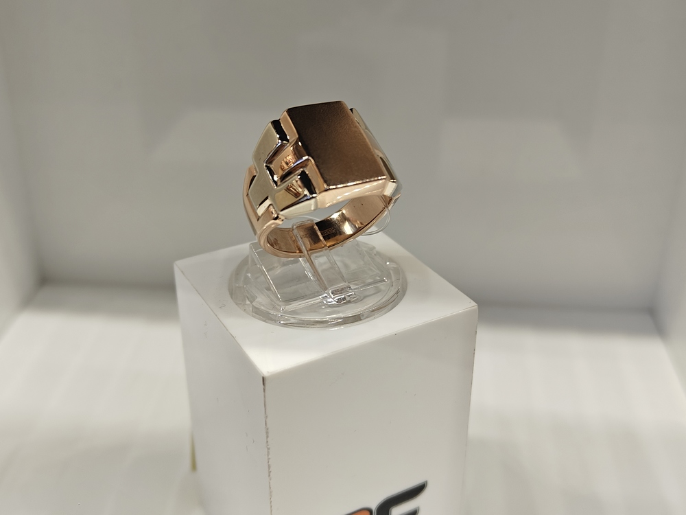 КОЛЬЦО ПЕЧАТКА без камня (Au 585)