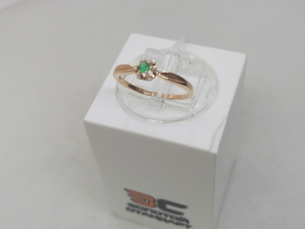 КОЛЬЦО БРИЛЛИАНТ Au 585