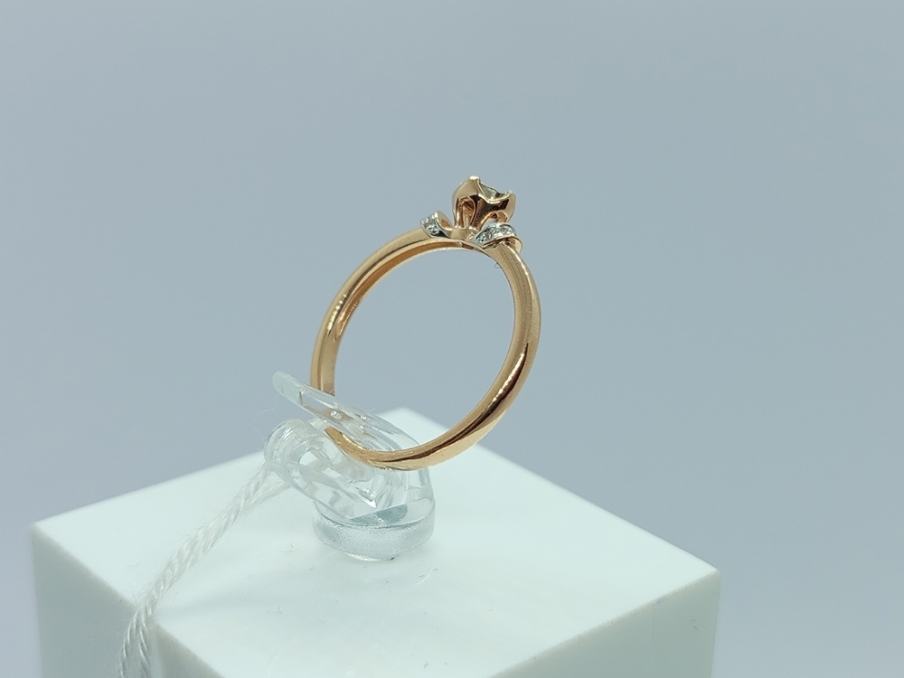 КОЛЬЦО БРИЛЛИАНТ Au 585