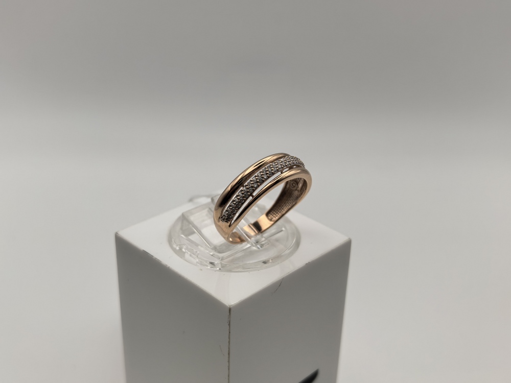КОЛКМИ585 КОЛЬЦО С КАМНЯМИ (Au 585)