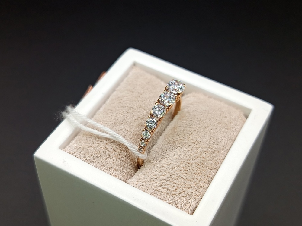 КОЛКМИ585 КОЛЬЦО С КАМНЯМИ (Au 585)