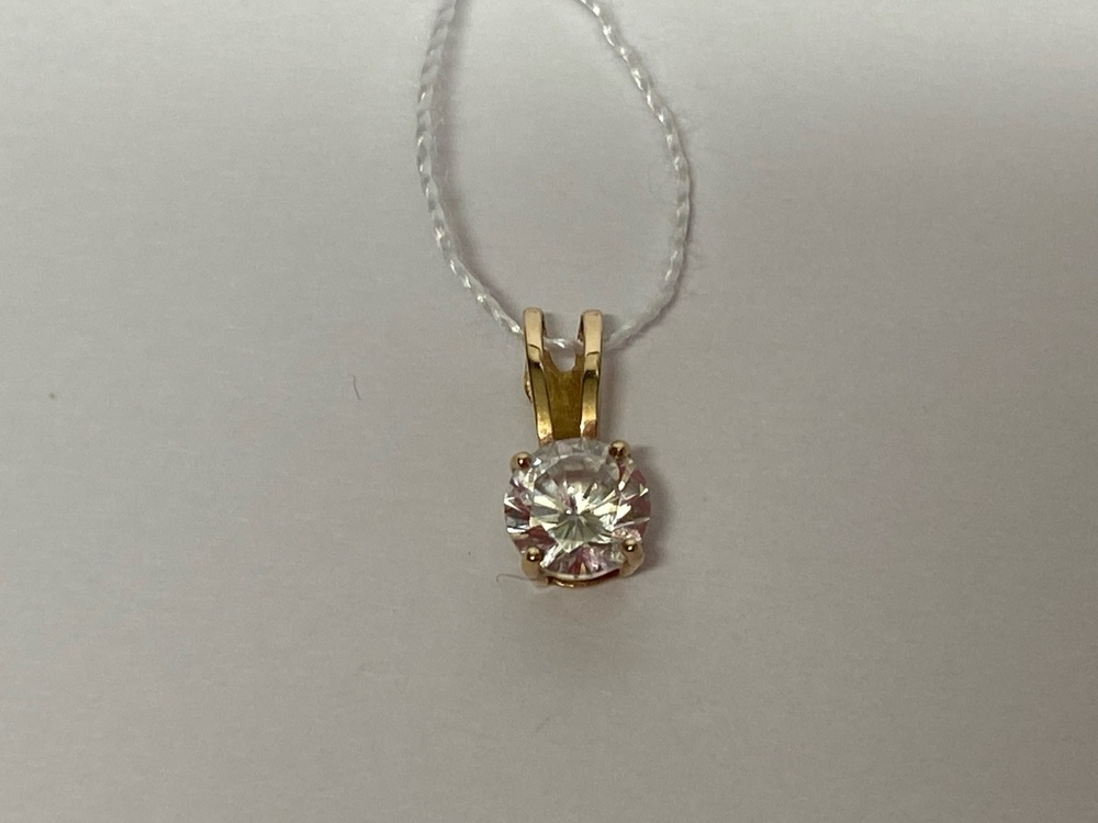 ПОДВЕСКА С КАМНЕМ (Au 585)