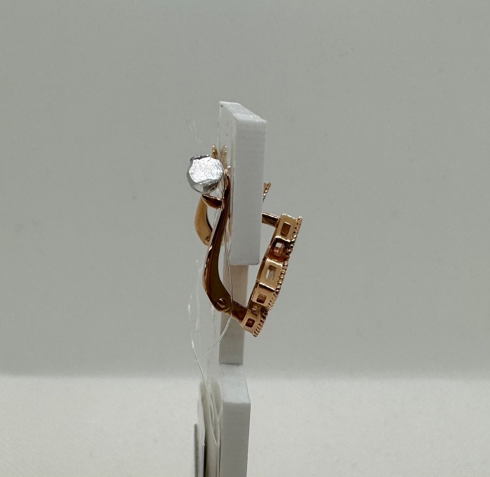 СЕРЬГИ С КАМНЯМИ (Au 585)