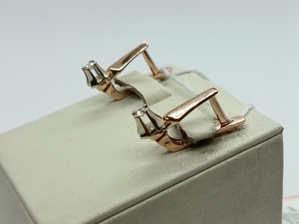 СЕРЬГИ БРИЛЛИАНТ (Au 585)