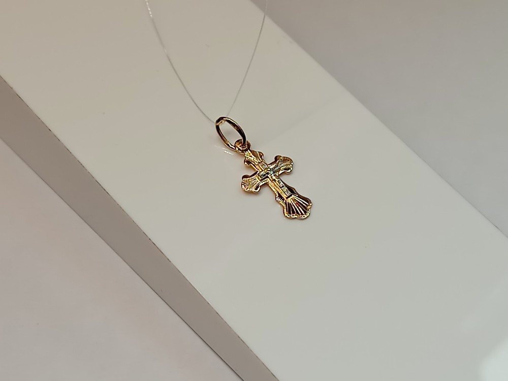 ПОДВЕСКА КРЕСТ (Au 585)