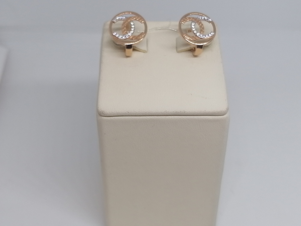 СЕРЬГИ С КАМНЯМИ (Au 585)