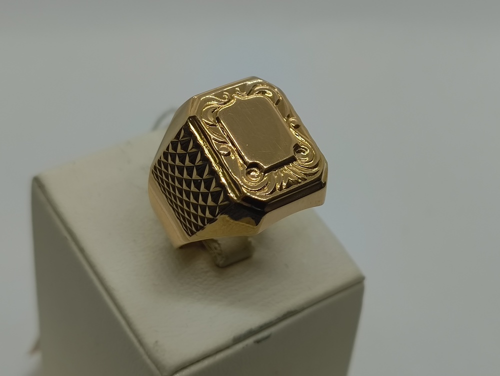 ПЕЧБКМ583 ПЕЧАТКА БЕЗ КАМНЯ (Au 583)