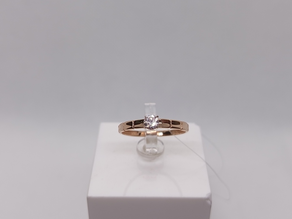 КОЛЬЦО С КАМНЕМ (Au 585)