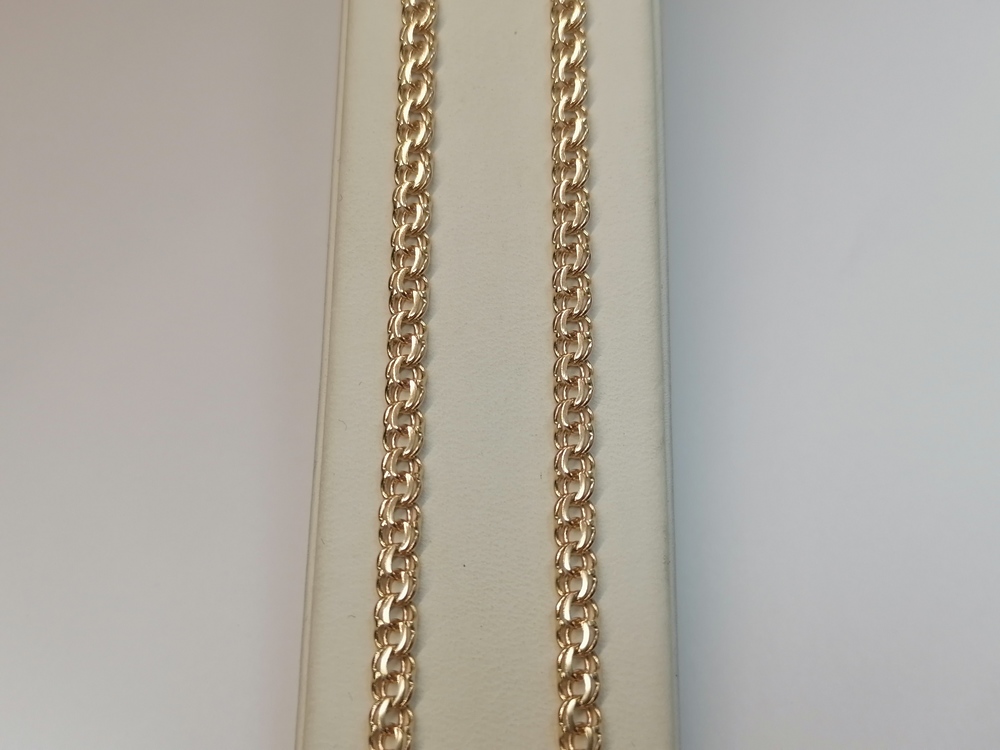 ЦЛБС585 ЦЕПЬ ПОЛНОВЕСНАЯ Бисмарк (Au 585)