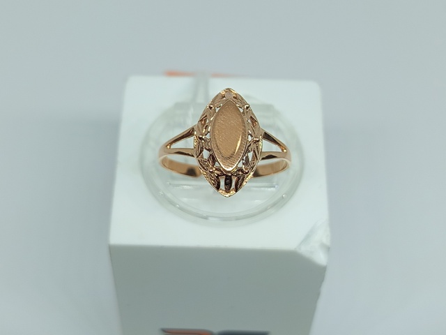 КОЛБКМ583 КОЛЬЦО БЕЗ КАМНЯ (Au 583)